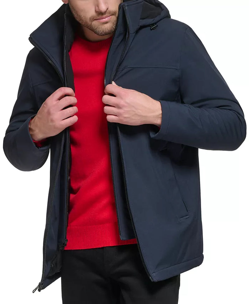 Mens Infinite Stretch Jacket with Polar Fleece Lined Bib