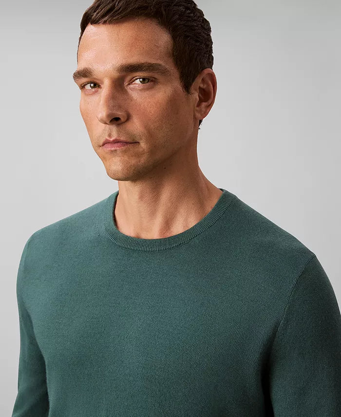 Men'S Merino Wool Blend Crewneck Sweater