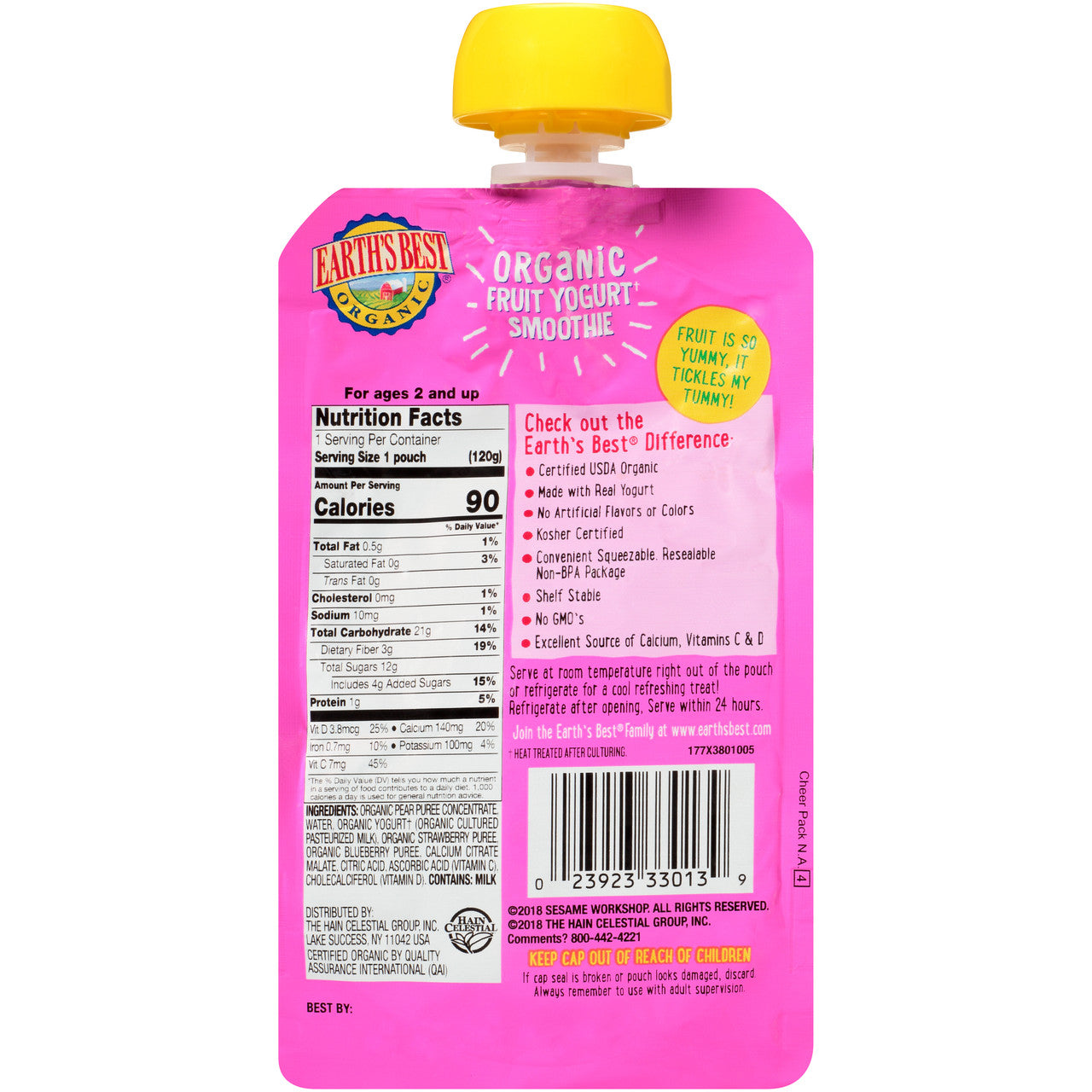 Earth's Best Baby Foods Mixed Berry Juice (2x6x4.2 Oz)