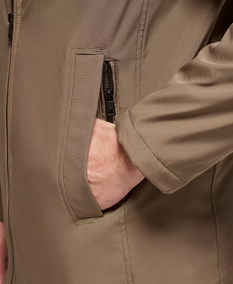 Mens Infinite Stretch Jacket with Polar Fleece Lined Bib