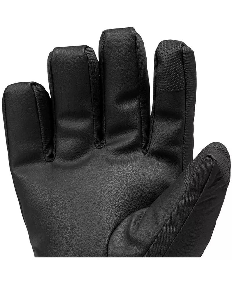 Men'S Waterproof Snow Gloves Zipper Pockets Winter Sport Mittens