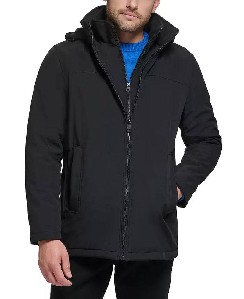 Mens Infinite Stretch Jacket with Polar Fleece Lined Bib